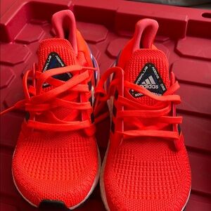 Adidas Kids Red Sneakers